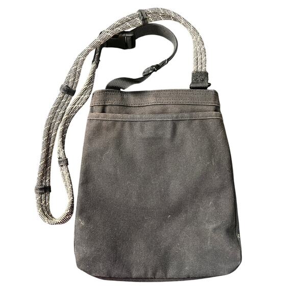 Pre-Owned Vintage Kavu Black Demin Crossbody Bag - Picture 2 of 7